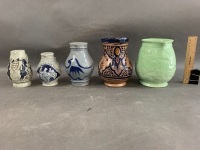 Collection of 5 Ceramic Jugs inc. German, Australian, Spanish - 2