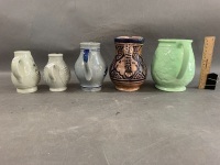 Collection of 5 Ceramic Jugs inc. German, Australian, Spanish - 4