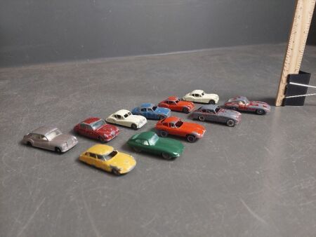 Assorted Diecast Model Jaquar Cars by Lesney (Eng)