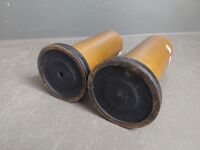 2 x Trench Art Bullet Canister Vases - 3