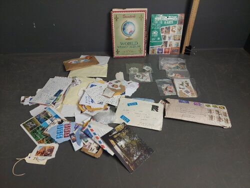 Collection of Stamps & Postcards