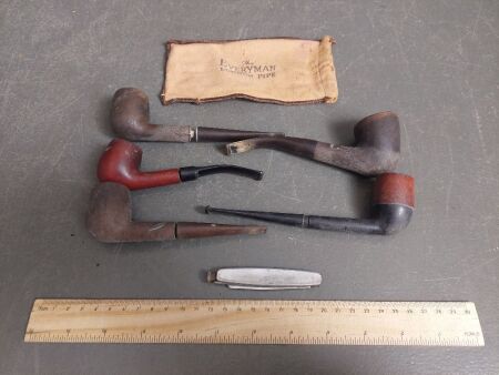 Assorted Vintage Pipes