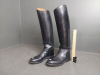 Pair of Leather Full Length Topy Riding Boots