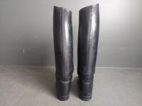 Pair of Leather Full Length Topy Riding Boots - 4