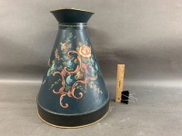 Large Vintage Australian 2 Gallon Oil Jug with Later Painted Decoration by Lindt - 2
