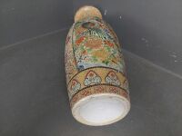 Hand Painted Asian Vase - 4