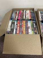 Box of Assorted DVDs