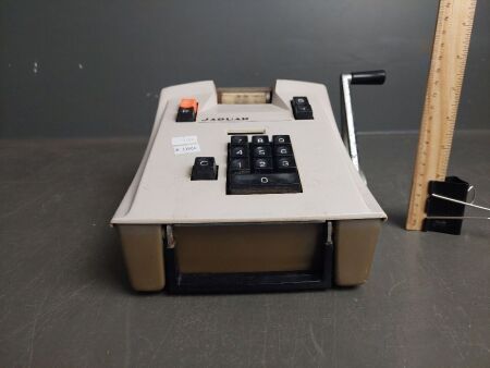 Jaguar Mid Century Counting Machine