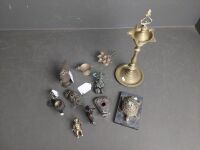 Mixed Brass & Copper Ethnic Lot - 2