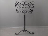 Ornate Metal Adjustable Music Holder / Stand - 4