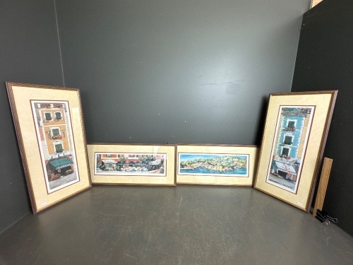 4 Portofino Mara Sanguineti - numbered prints