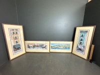 4 Portofino Mara Sanguineti - numbered prints