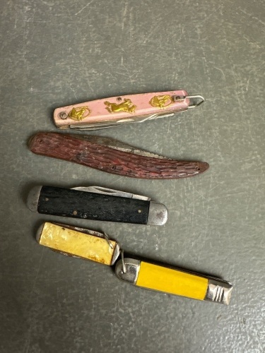 5 Assorted Pocket Knives