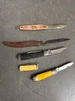 5 Assorted Pocket Knives - 2