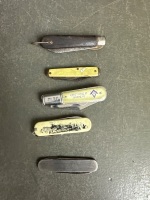 5 Assorted Pocket Knives - 2