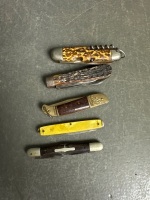 5 Assorted Pocket Knives - 2