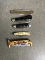 5 Assorted Pocket Knives - 2