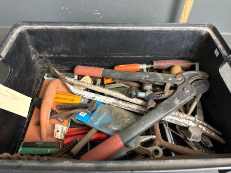 Box of Assorted Tools