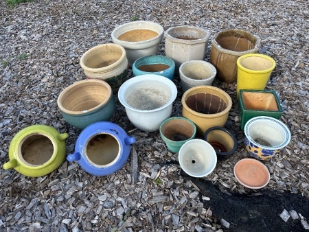 Large Lot of Assorted Pots