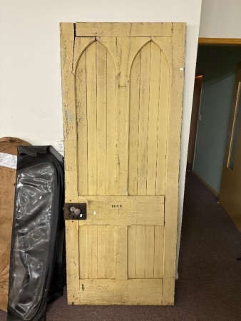 Antique Wooden Church Door - from a Nambour Church