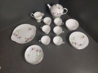 Shelley Tea Service Anemone 14006 - 2