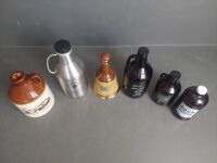 Mixed Beer Bottles & Morris Tawny Port Bottle w. Bells Whiskey Bottle - 3