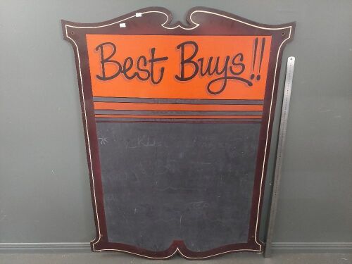 Best Buys Advertising Blackboard