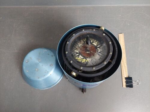 Wood Freeman Automatic Pilot Compass Unit Washington USA