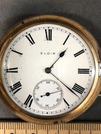 Gold Plated Vintage Elgin Pocket Watch