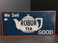 Printed Metal Robur Tea Sign - 2