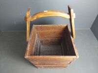 Antique Asian Rice Basket - 2