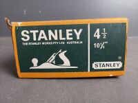 Stanley Bailey No. 4 1/2 Made in England Wood Plane in Orioginal Box - 5