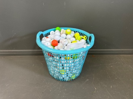 Basket of 361 Golf Balls Srixon, Tilest, Callaway etc