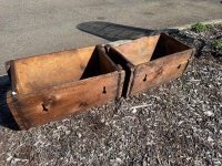 2 x 1960's Livestock Feeding Trough / Planter Box - 2