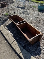 2 x 1960's Livestock Feeding Trough / Planter Box - 3