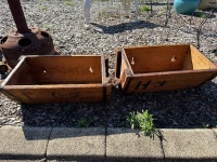 2 x 1960's Livestock Feeding Trough / Planter Box