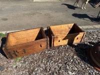 2 x 1960's Livestock Feeding Trough / Planter Box - 3