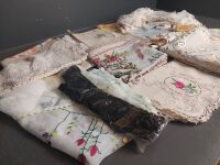 Quantity of Lace Table Cloths, Doilies etc - 2