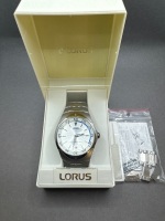 Lorus Stainless Steel Gents Quartz Watch