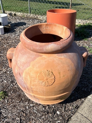 Large Italian Teracotta Pot