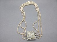 Jamelle Fine Pearls Triple Strand Necklace