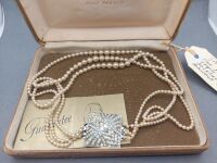 Jamelle Fine Pearls Triple Strand Necklace - 3