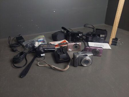 Mixed Lot of Misc Cameras & Video Recorders