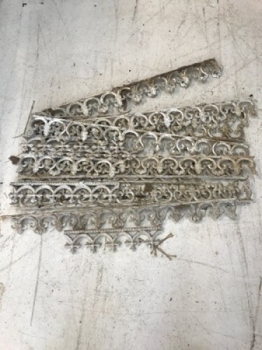 Job Lot of Cast Alloy House Panels