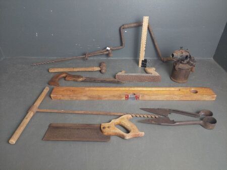 Assorted Lot of Vintage Tools