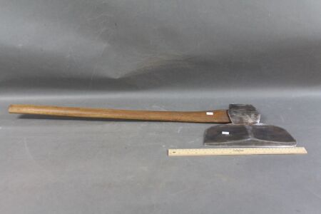 Isaiah Blood 11.5 inch Broad Axe Ballston N.Y. with Right Bevel