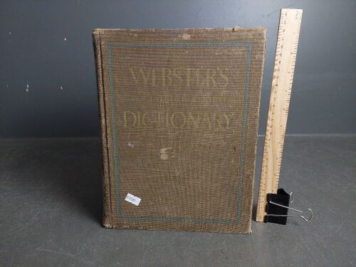 Websters New Twentieth Century Dictionary 2nd Edition 1960