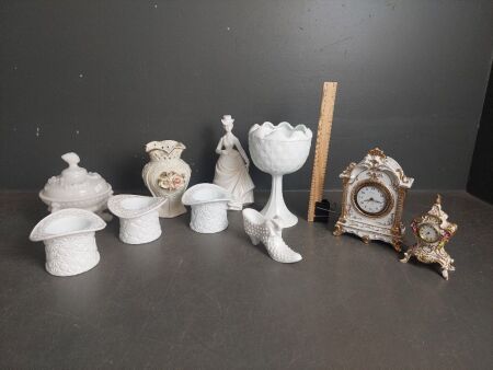 Milk Glass Misc Collection