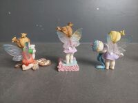 Highly Collectable Little Kitchen Fairies, Cheese Burger, Smores Expert, Ginger Bread Fairies, Little Rarrle Fairie, Milk Check Fairie - 4