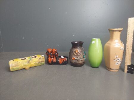 Selection of Mid Century Vases